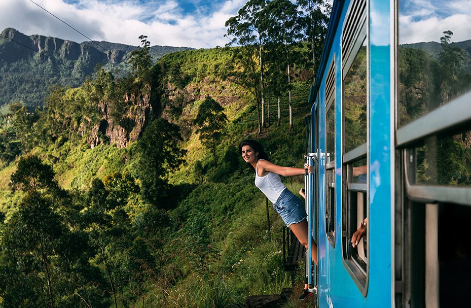 Train Ride Through the Tea Country